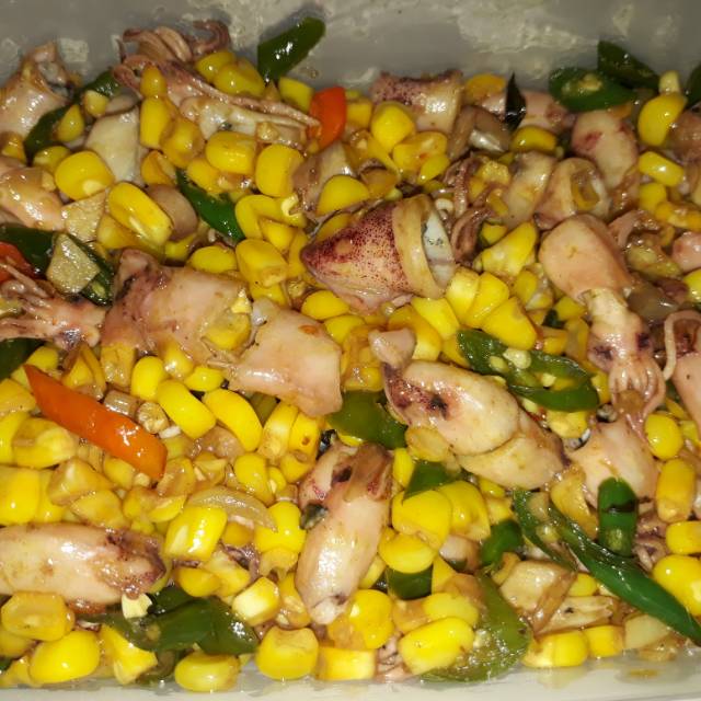 Cumi Jagung Pedas Shopee Indonesia