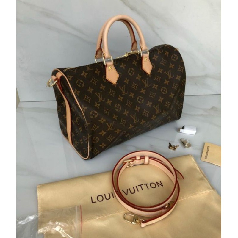 LV Speedy Bandouliere 30 Mono Mirror Quality #4039