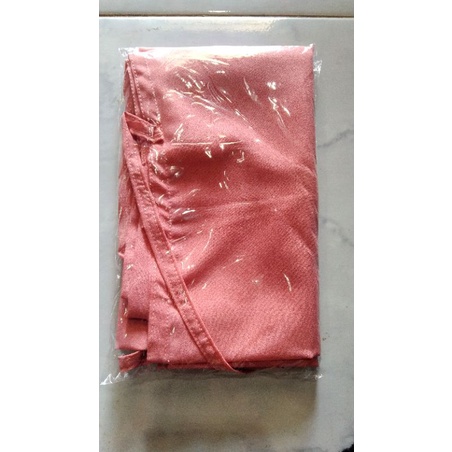 jilbab instan bergo maryam( ukuran M )/jilbab instan tali diamond-Dusty peach