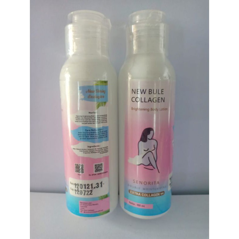 (READYSTOCK) PAKET SCRUB LOTION BULE COLLAGEN