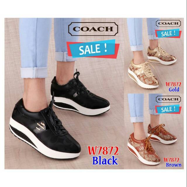 *Sneaker Platform Shoes COACH W7872(SALE)*
B
