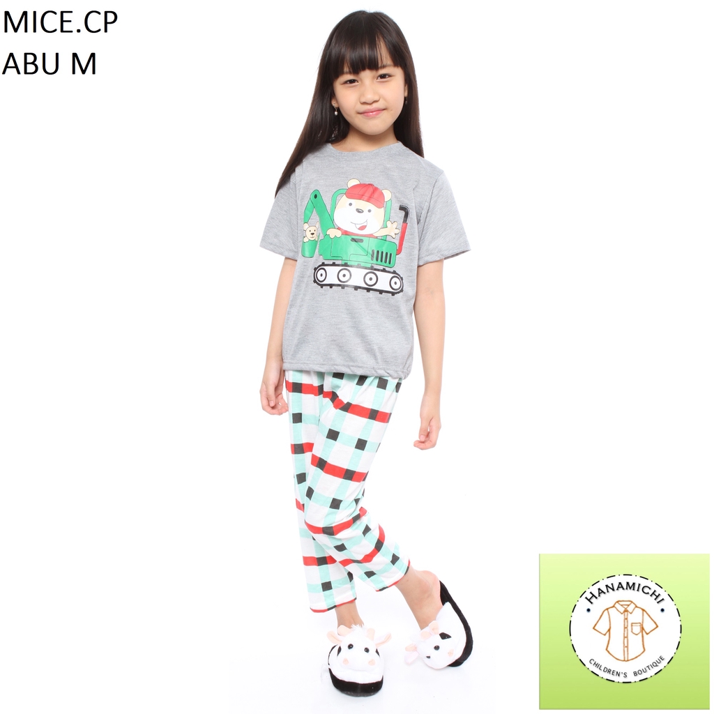 Hanamichi MICE.CP Baju Tidur Anak Lengan Pendek