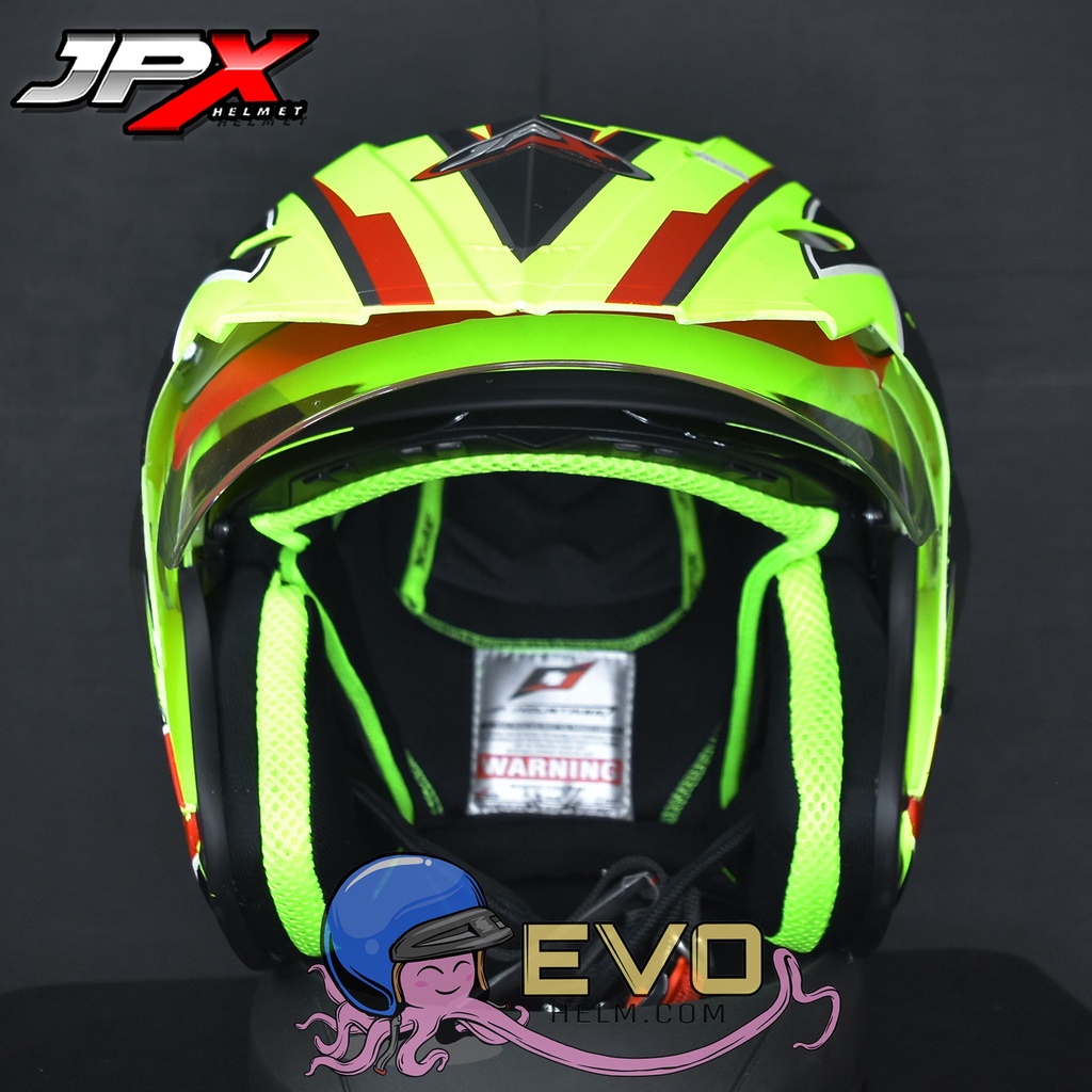 JPX SUPERMOTO ADVANCE FLUO YELLOW DOFF