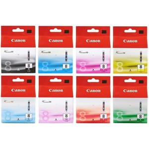 Tinta Printer Cartridge Canon CLI-8 [B/C/M/Y/PC/PM/R/G] Original