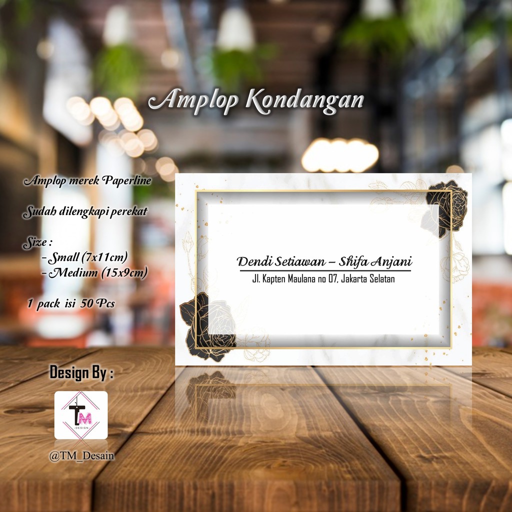 

isi 50 pcs Kode D10 - Kode Amplop Kondangan / Amplop Desain / Amplop Nama