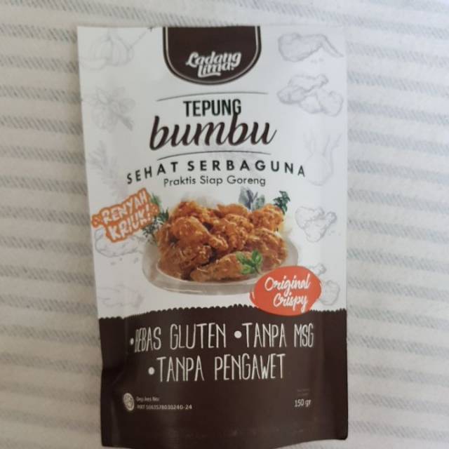 

Tepung Bumbu Gluten Free Ladang Lima