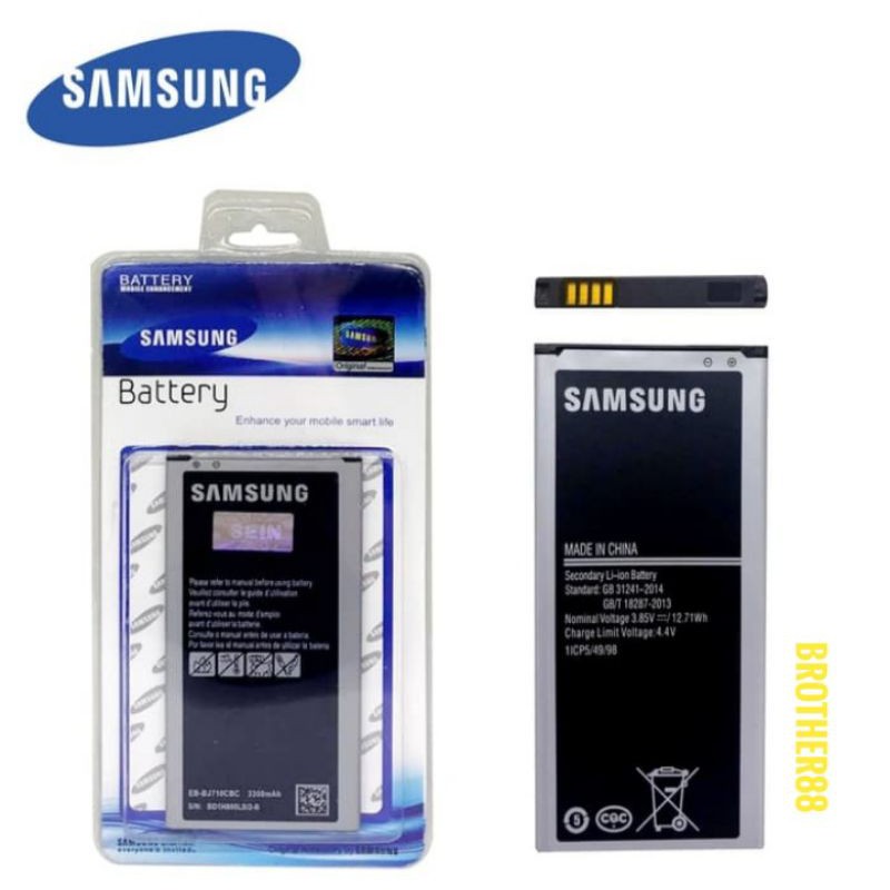 BATTERY BATERAI BATRE SAMSUNG J7 2016 (J710) ORIGINAL