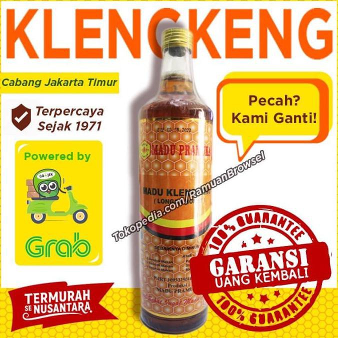 

Madu Pramuka Alami (Madu Klengkeng) 650ml