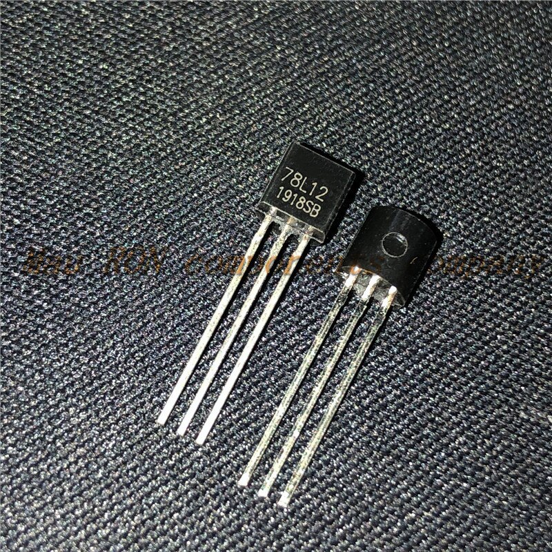 20pcs/lot 78L12 TO92 Tiga-terminal voltage regulator circuit output 12V 100MA TO-92 Baru original In Stock