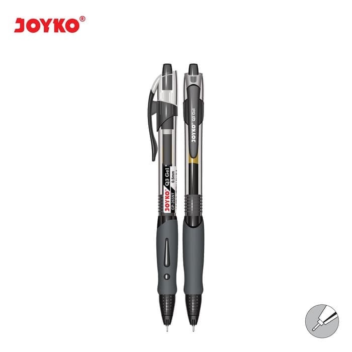 

TULIS-ALAT- GEL PEN / PULPEN JOYKO GP-265NT / BLACK / Q3 GEL / 0.5 MM / 1BOX 12PCS -ALAT-TULIS.