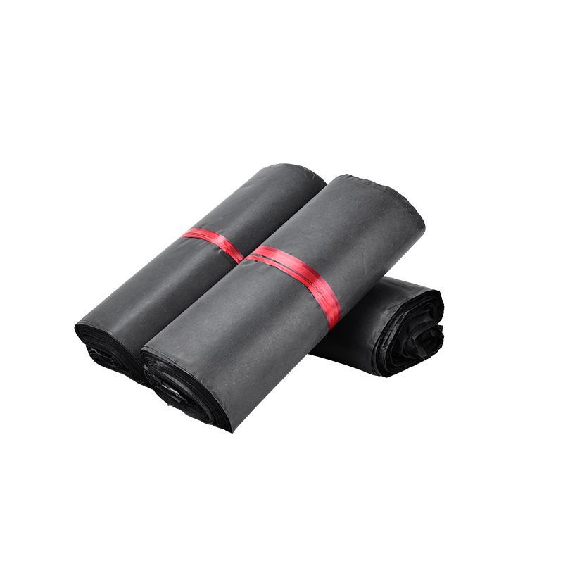 

100 Lembar Plastik Packing / Plastik Polymailer Warna Hitam Ukuran 10 X 20