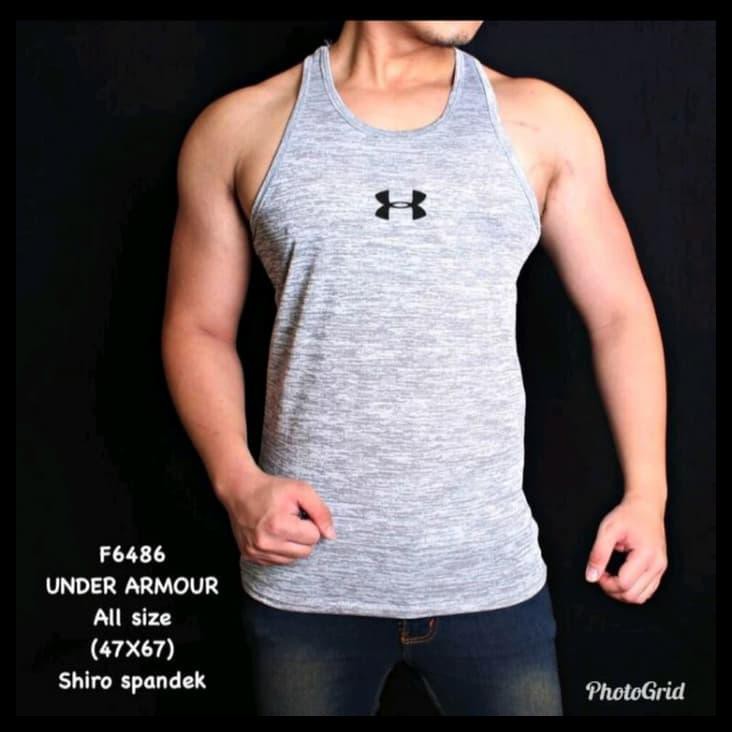 Opends Baju Kaos Gym Polos Gymshark | Kaos Singlet Gym Pria Polos T35K