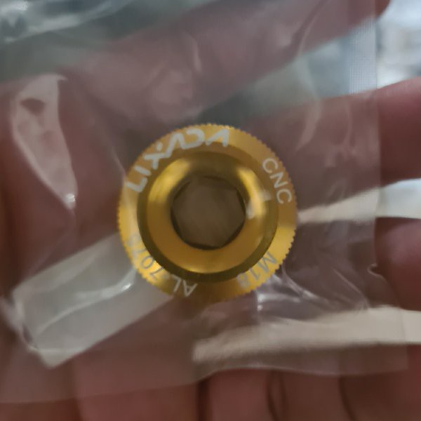 Fixing Bolt Nut Baut Crank ht2 Hollowtech 2 M18 Compatible Crank Litepro Ixf Ht2