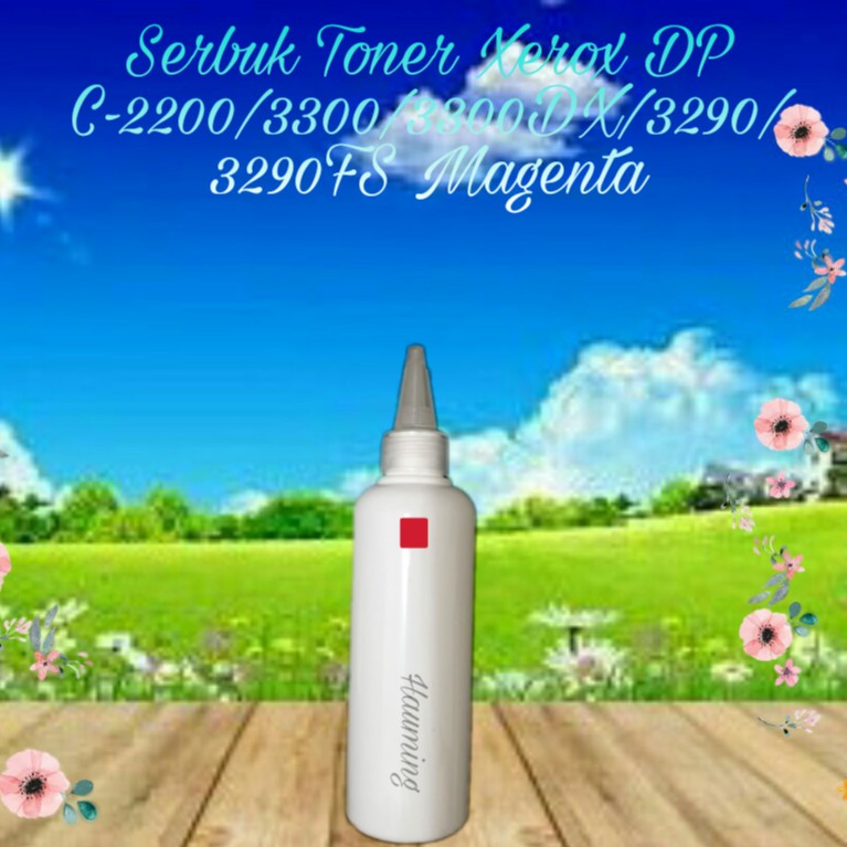 Serbuk Toner Fuji Xerox Docuprint C2200 C3300 C3300DX C3290 C3290FS C-2200 3300 3290 Magenta