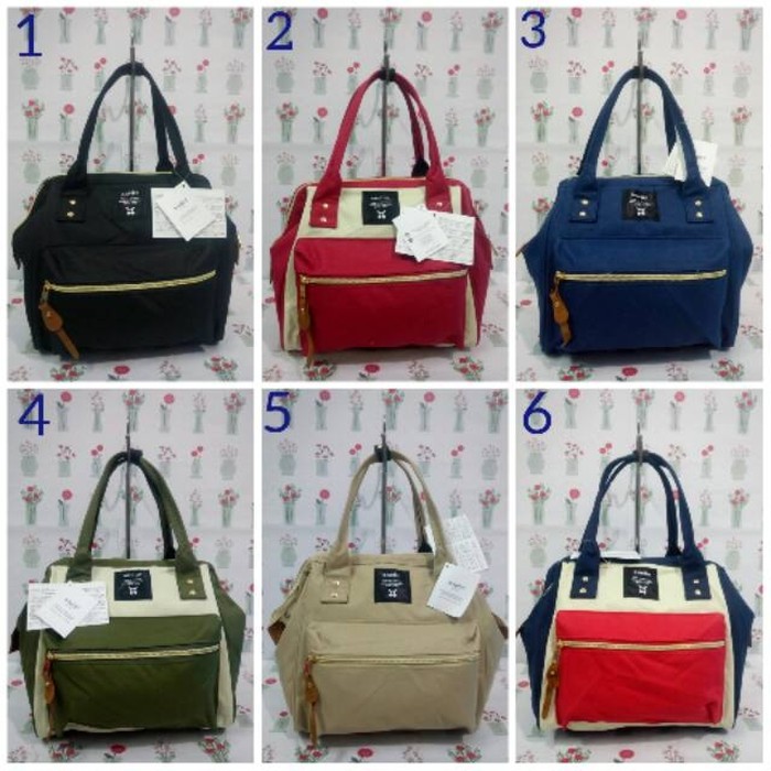 TAS MEWAH TAS WANITA ANELLO 3in1 TENTENG+SELEMPANG+RANSEL "LARGE" SIZE A160021 ORIGINAL
