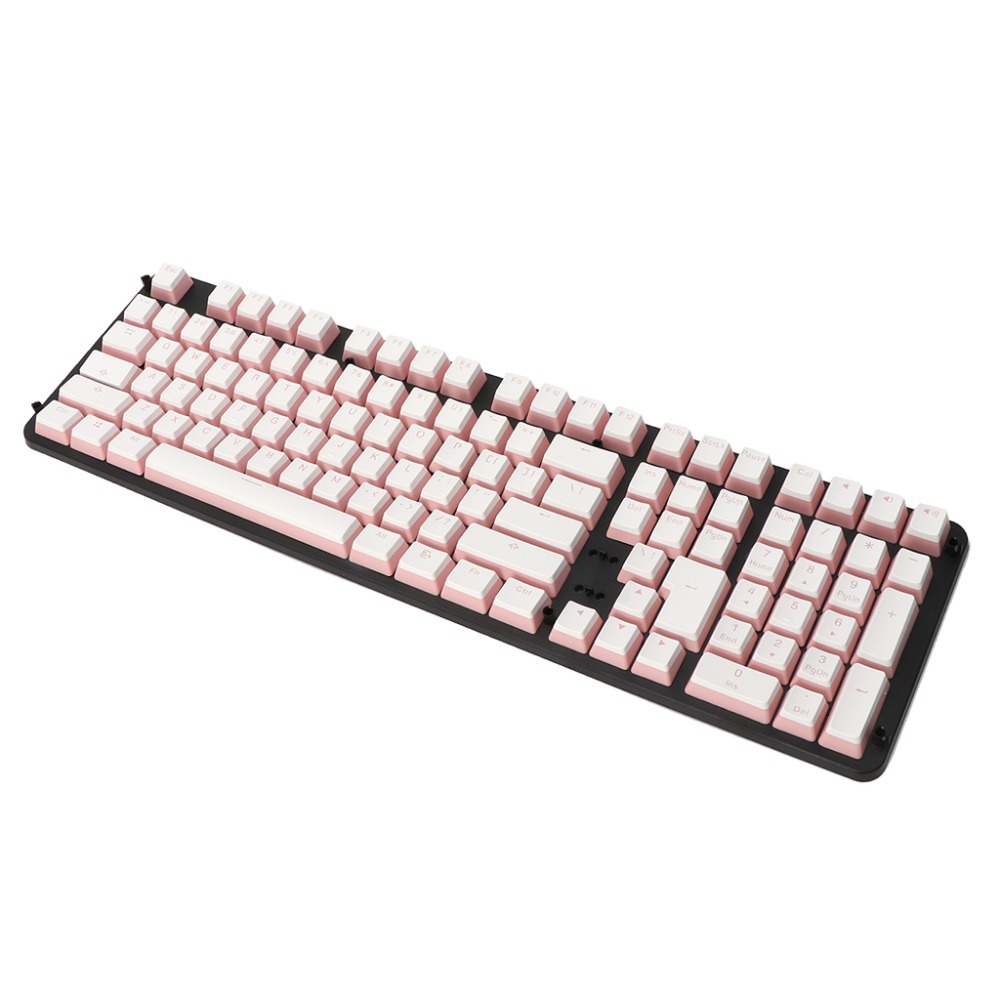 117 keys PBT Pudding Keycaps Transparent Backlit Keycap For Mechanical Keyboard fit 61/64/68/71//84/87/96/100/104keys