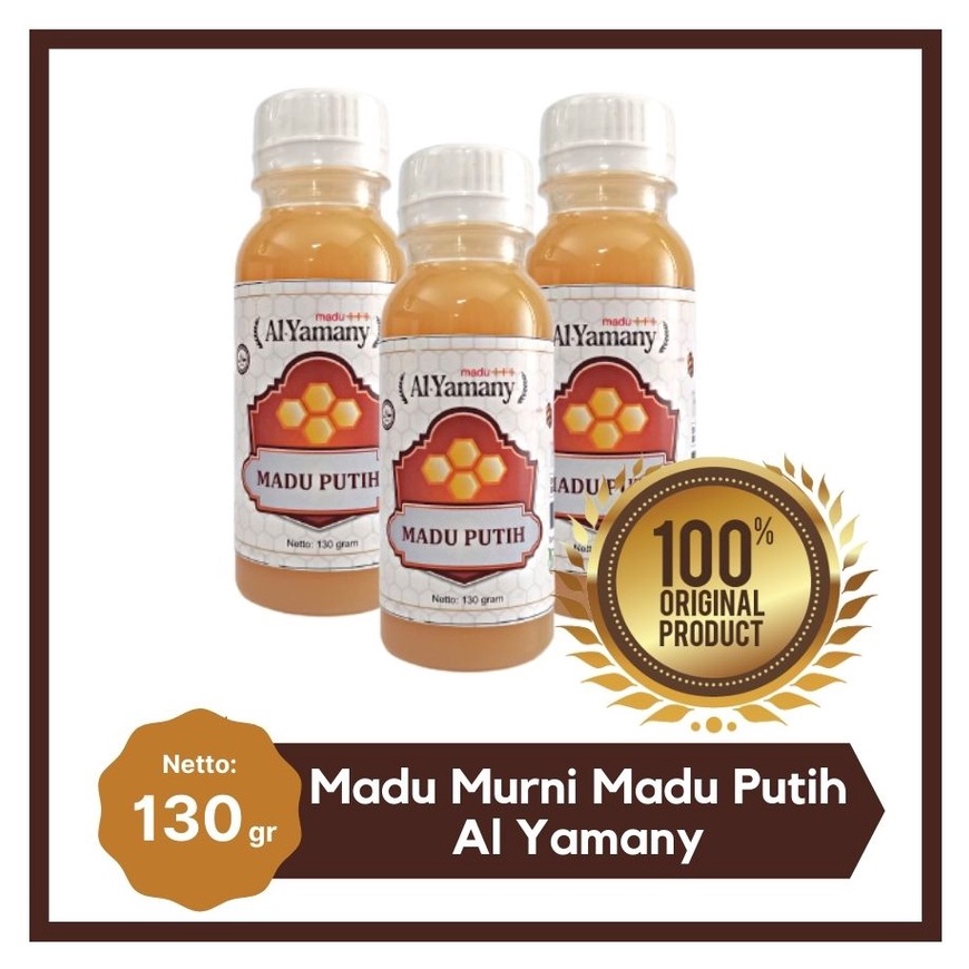 

MADU PUTIH ASLI MADU MURNI AL YAMANY 100 ML