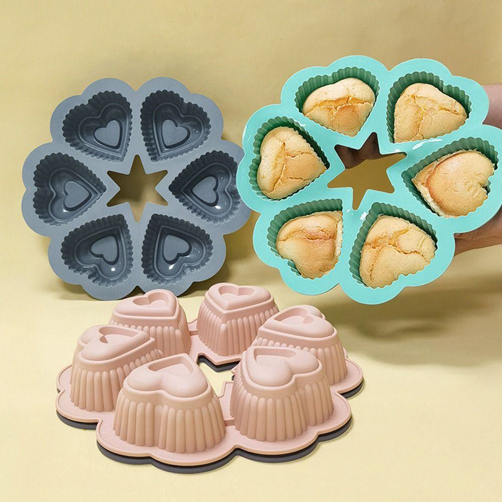 Preva Muffin Cup Cake Perlengkapan Pernikahan Es Batu Cupcake Handmade6 Cavity
