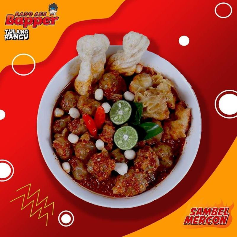 

Kakarak Food Baso Aci Bapper Tulang Rangu Sambal Mercon 220 gr Sambal Mercon