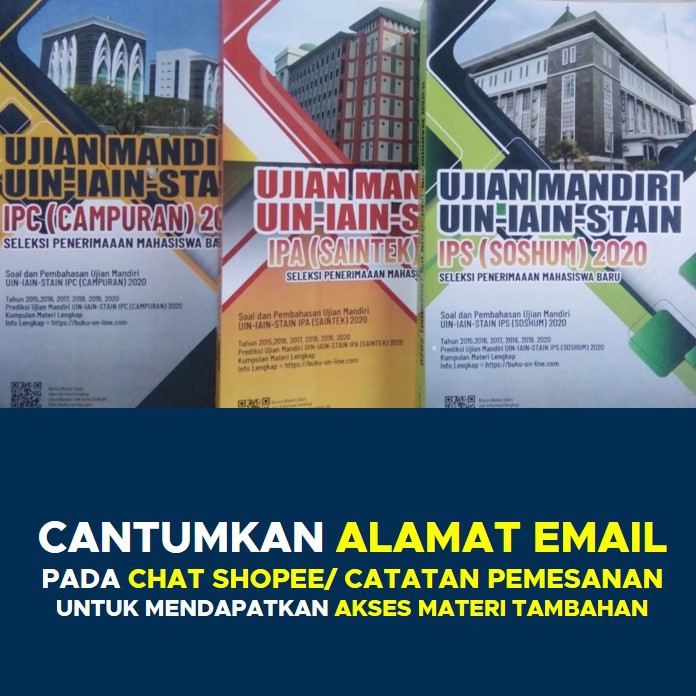 Buku Mandiri  UIN  IAIN STAIN 2021 SPMB Mandiri  PTKIN se 