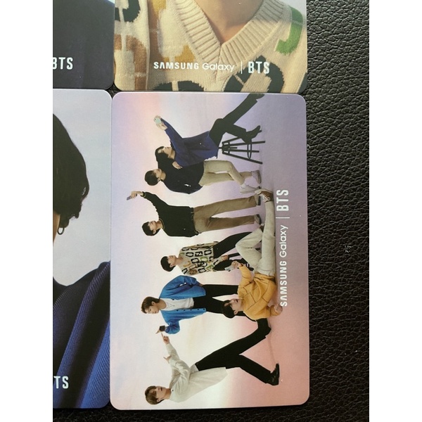 NEW PHOTOCARD BTS x SAMSUNG S21+ ORIGINAL AUTHENTIC