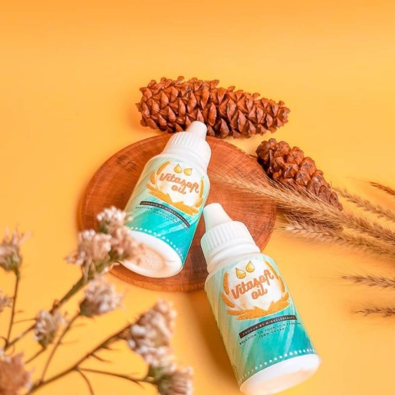 VITASOFT-OIL PALING ORIGINAL (PENGHILANG BEKAS LUKA)