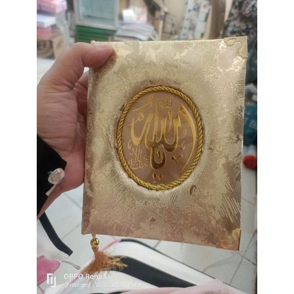 

cover yasin, hard cover + spon, cover saja tanpa isi