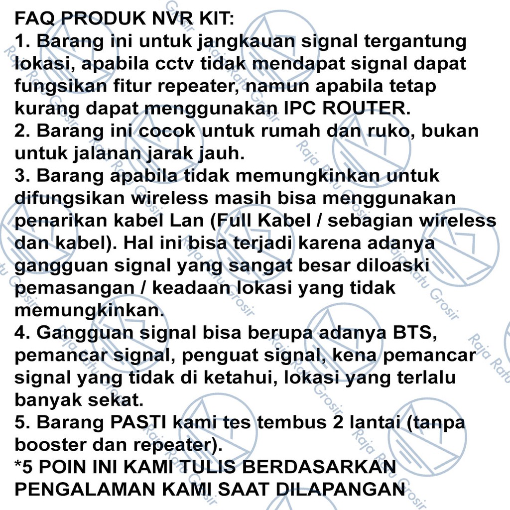 PAKET CCTV NVR KIT 4 Kamera CCTV atau 2 Kamera CCTV WIRELESS CCTV WIFI IP CAM CCTV 1080P MIC AUDIO-4