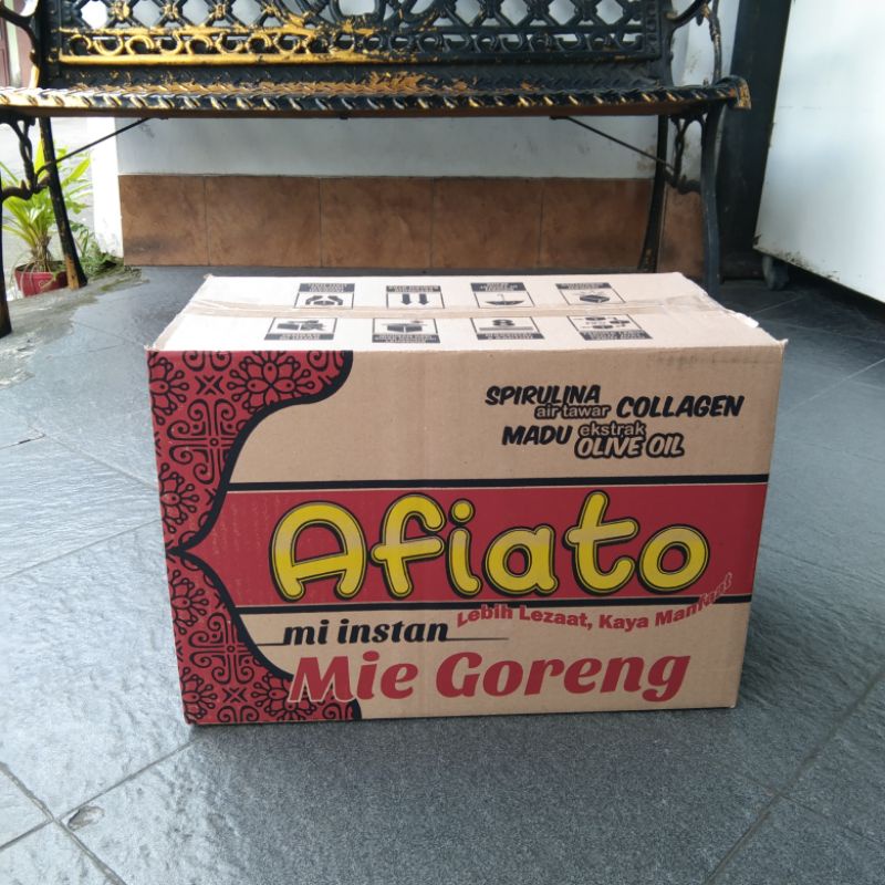 mie instant mie afiato (per kardus) mie sehat mie halal food mie instant herbal (isi 40 bungkus)