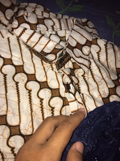 6 Warna, Ada Anak. Batik Kebaya Couple Brukat Tille Maitara Parang Selendang Nirmala