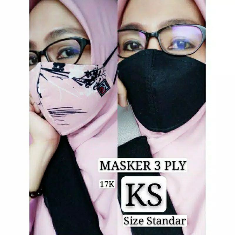 MASKER POLOS &amp; MOTIF II 3 PLY II KS