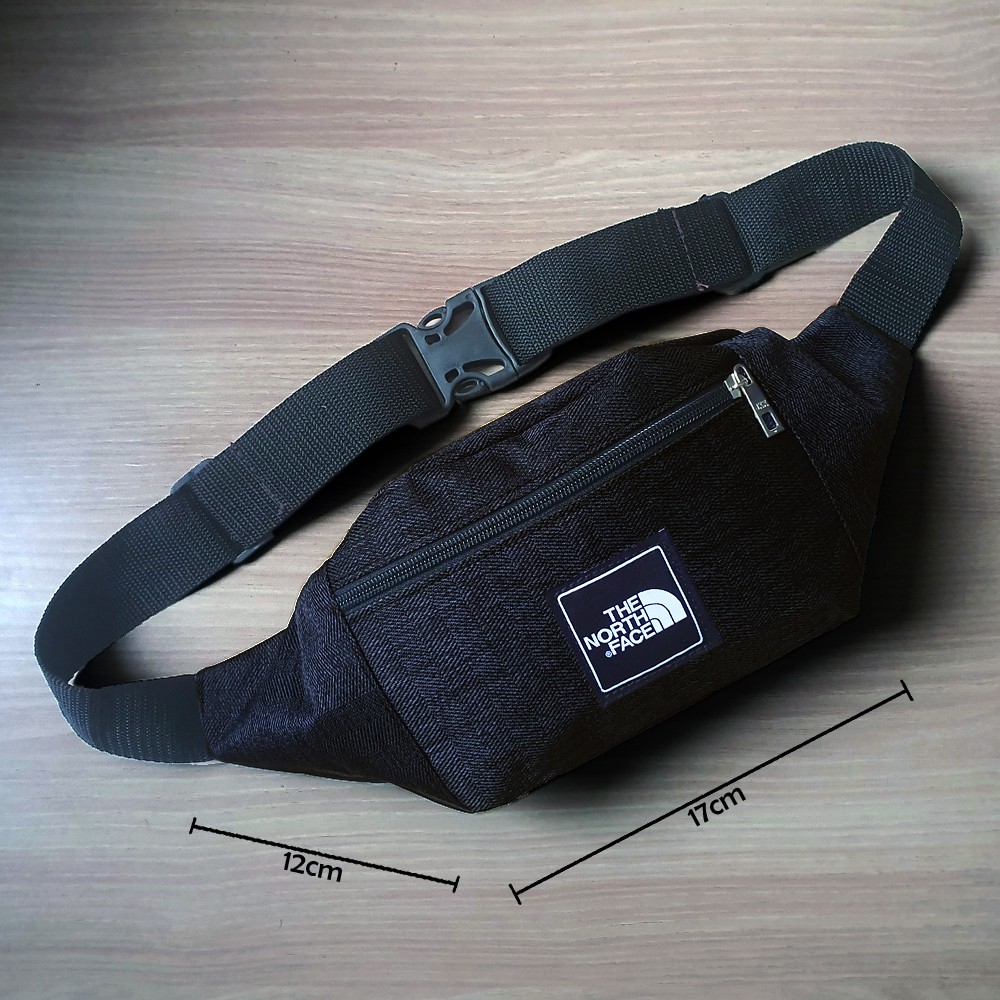 SHOPEE 7.7 BOMBASTIS SALE!! Tas Pria Tas Pinggang Pria 88C040 Waistbag Slingbag Size 8 Inchi Bahan Nilon Waterproof