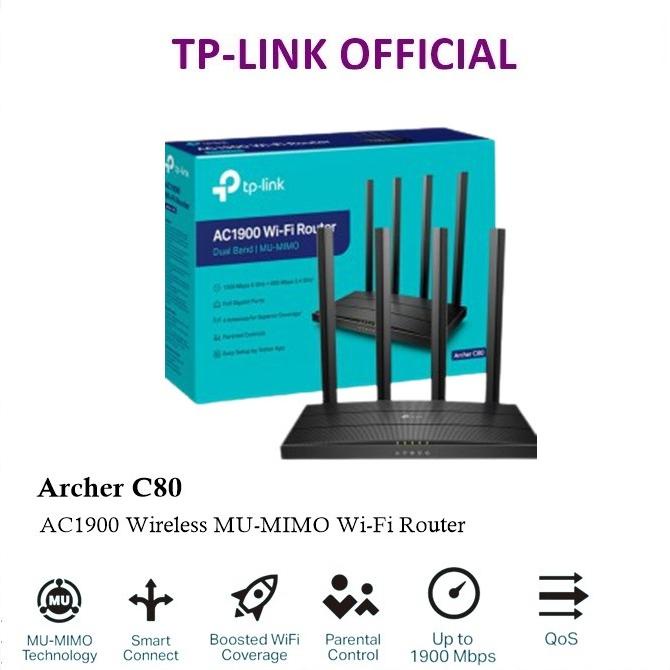 Tp-Link Archer C80 Ac1900 Wifi Router Tplink Archer C80 C 80