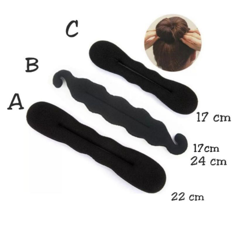 Ikat Rambut HAIRDINI / Pengguulung Rambut / Ikat Sanggul-8