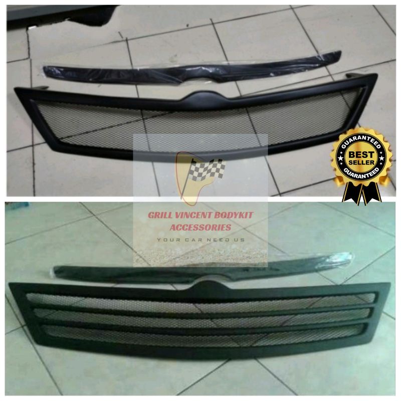 Grill jaring Custom innova 2008 2009 2010 model Garis or polos Sporty
