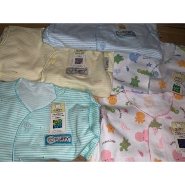 Baju bayi fluffy kutung