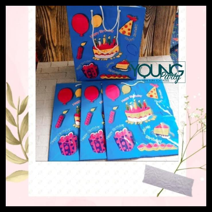 

Paper Bag Happybirthday/Tas Ultah/Souvernir Ultah