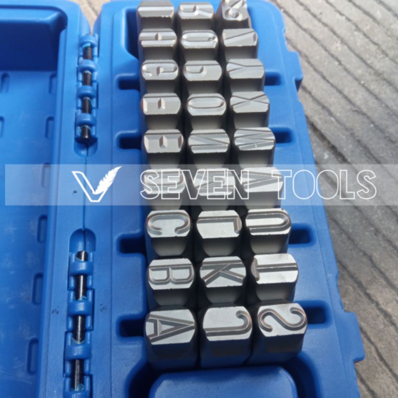 Alat ketok Huruf 16 mm MASUS GERMANY ORIGINAL ketok huruf A - Z rangaka mesin