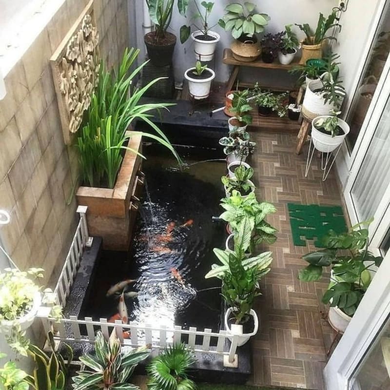 Jasa Pembuatan Kolam Rumah Minimalis - Kolam Koi - Kolam Minimalis