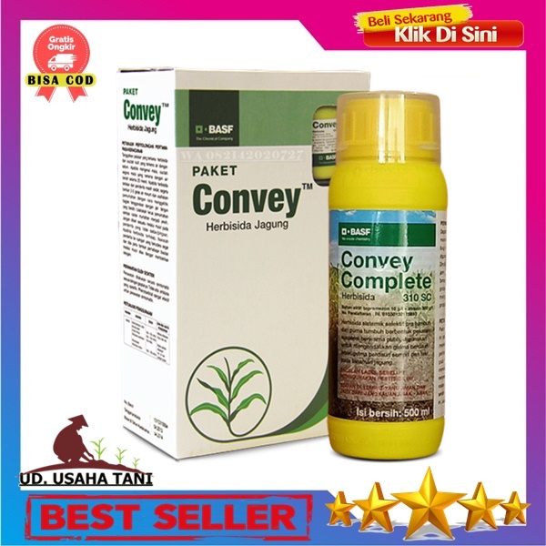 Herbisida Paket CONVEY Complete 310SC 500ml Ampuh Kendalikan Membasmi Gulma Daun Lebar atau Sempit P