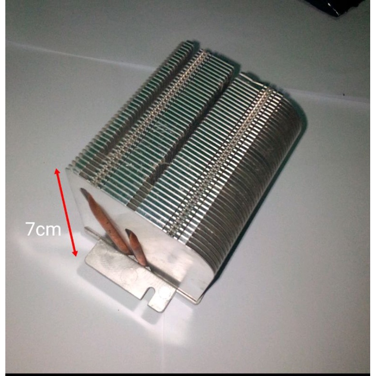 HEATSINK ALUMUNIUM TEMBAGA PENDINGIN LAMPU HPL 72x9mm