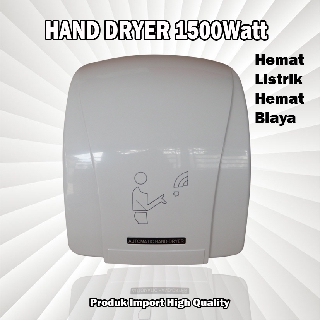 Hand Dryer 1500Watt / Pengering Tangan Otomatis / Automatic Hand Dryer 1500Watt