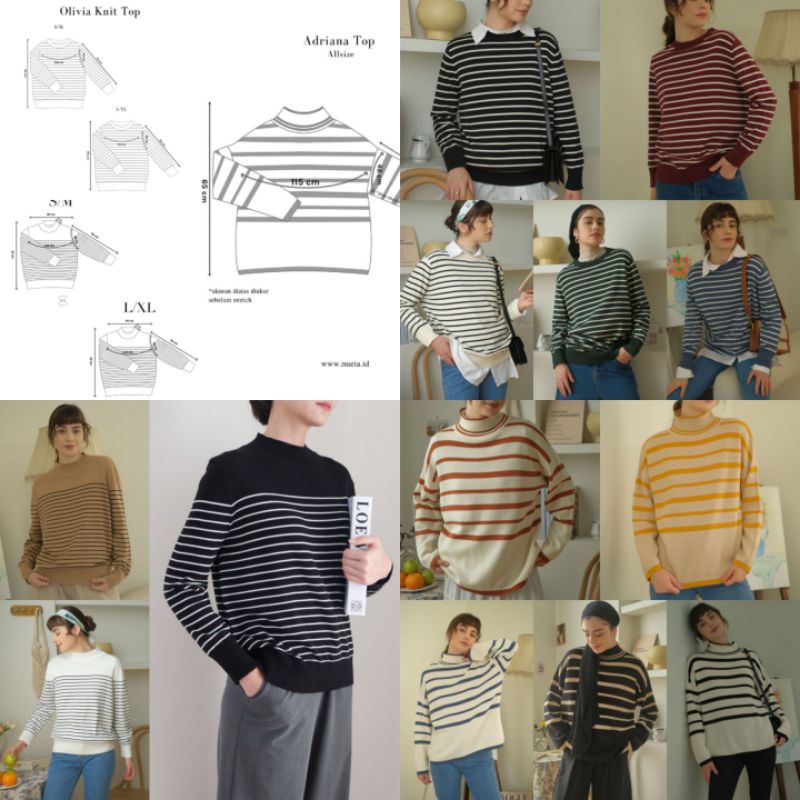 Adriana Top hijabnueta , Olivia Knit Top hijabnueta , Audrey Top hijabnueta , Adriana Top nueta , Ol