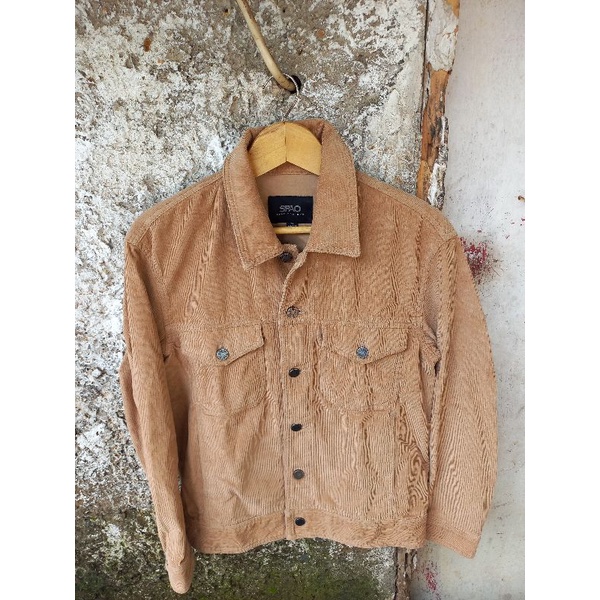 Corduroy Trucker work Spao Jacket