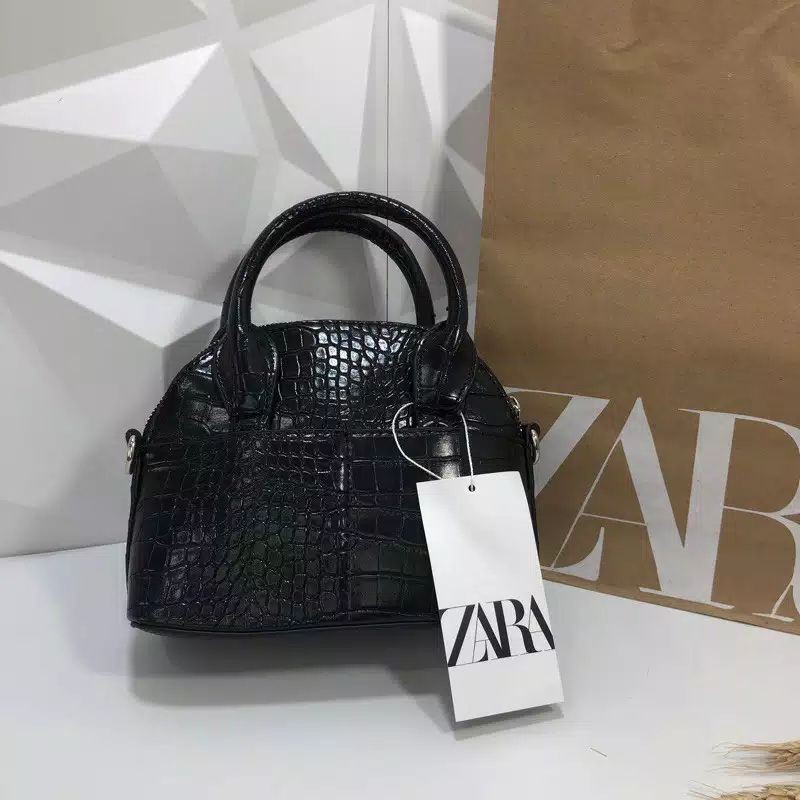 TAS ZARA ALMA CROCO MINI IMPORT ORIGINAL CHINA