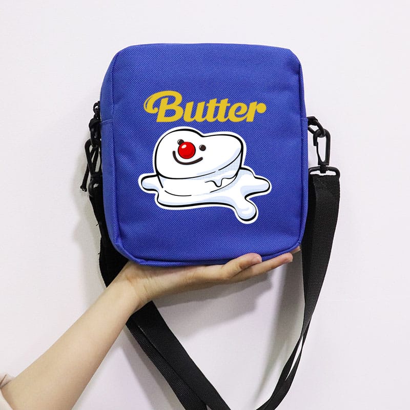 Nazril Tas Selempang Slempang Slingbag Pria Dan Wanita Sablon BUTTER