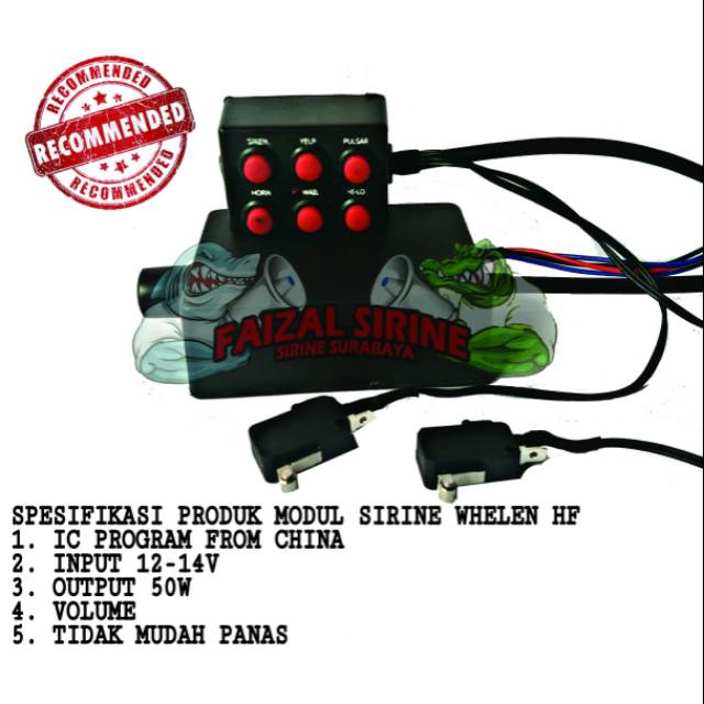 Modul sirine whelen hf