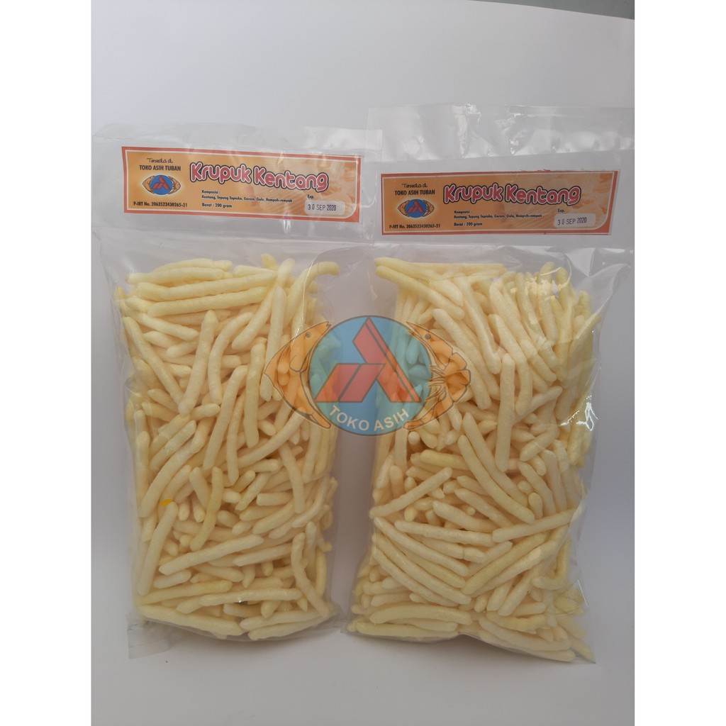 

Kerupuk Stik Kentang - Krupuk Stik Kentang (Matang) Toko Asih