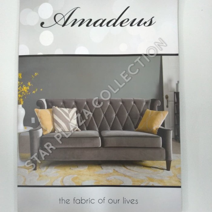 Kain Bludru / Beludru Regency - Amadeus (Furniture- Sofa- Kursi) ~ ysc402