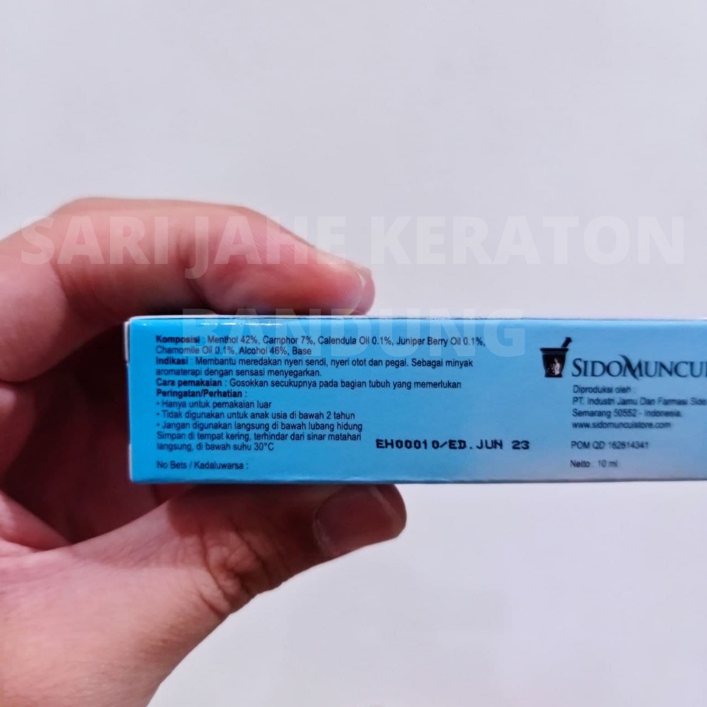 Tolak Angin Care 10 ml Minyak Angin Roll On Aromaterapi Tolak Linu cool Tolakangin Sidomuncul